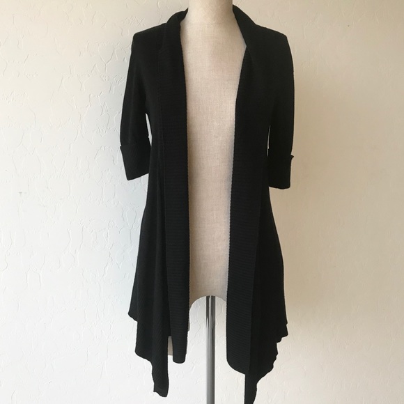 White House Black Market Sweaters - WHBM Elbow Sleeve Open Cardigan